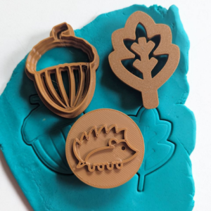 Leaf, Acorn & Hedgehog Dough Set