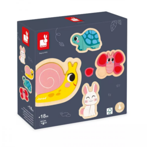 Janod - Garden 4 Progressive Puzzles