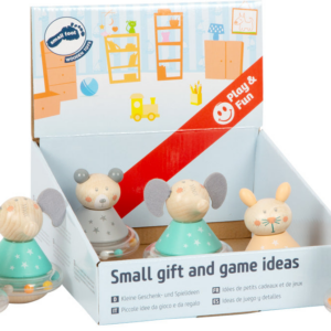 Small Foot Stand Up Animal Rattle