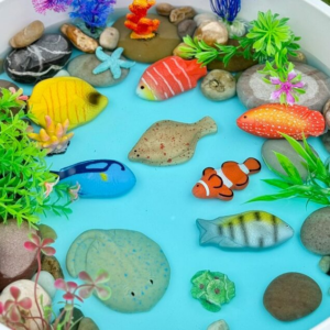 Yellow Door Fish – Sensory Play Stones
