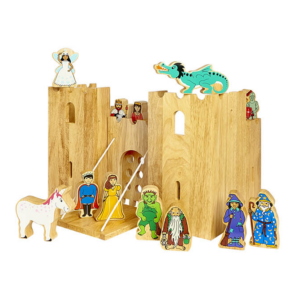 Lanka Kade Wooden Fairytale Castle Playscene with 12 Characters