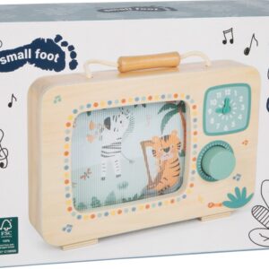 Small Foot Television Music Box Safari