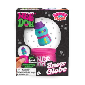 NeeDoh Christmas Snow Globe Fidget Toy