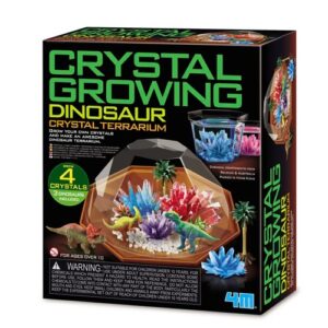 Crystal Growing - Dino Crystal Terrarium