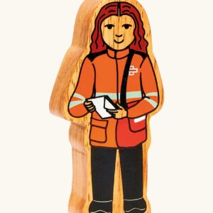 Lanka Kade Wooden Orange & Black Delivery Woman