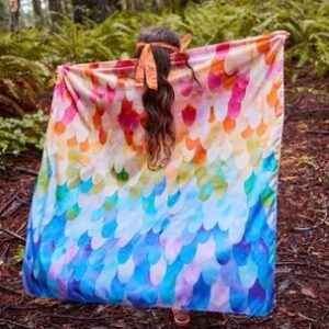 Sarah’s Silks Rainbow Unicorn Playsilk