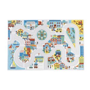 Janod Playmat with Circuit City - Cross Roads
