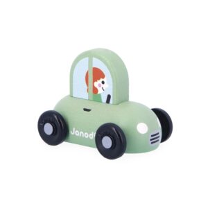 Janod Green wooden Car City - Cross Roads