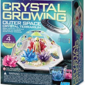 4M Crystal Growing - Outer Space Crystal Terrarium