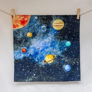 Wondercloth - Solar System - Maxi