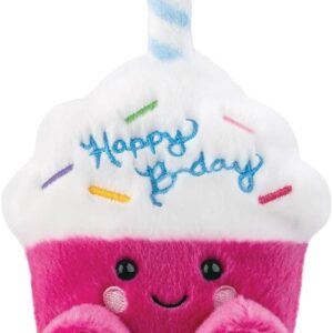 Palm Pals Sparkle Birthday Cupcake Soft Toy