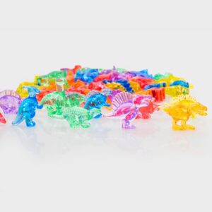 Tickit Translucent Colour Dinosaurs - 72Pk