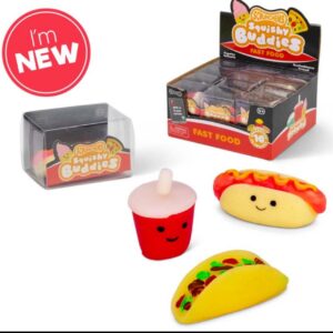 Scrunchems Squishy Buddies Fast Food Fidget Toy
