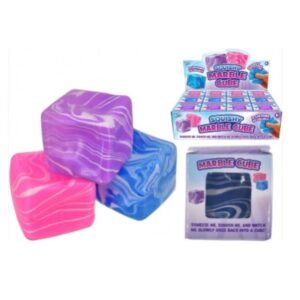Sensory Squeeze Squish Marble Cube Fidget Toy