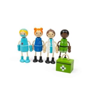 Bigjigs Tidlo Medic Dolls