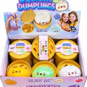Mystery Squishy Dumpling 8.5cm Fidget Toy