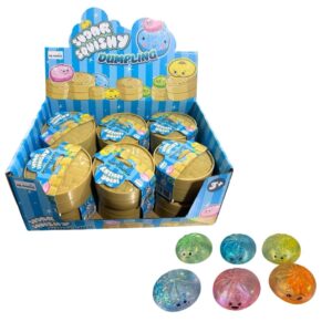 Sugar Maltose Glitter Squishy Dumpling 8.5cm Fidget Toy