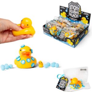 Scrunchems Sticky Squishy Duck Fidget Toy