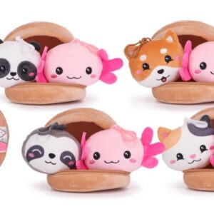 Kawaii Kuties Plush Dumpling With 2 Bag Clip 5.6" 14cm