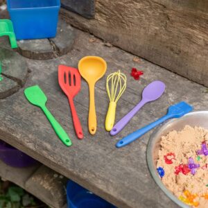 TickiT Rainbow Silicone Utensils