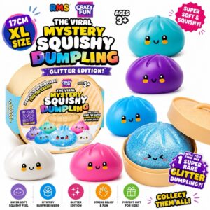 RMS Crazy Fun XL 17CM Mystery Glitter Dumpling