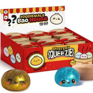 Mystery Foodiemals Bao Bun 8.5cm Sugar Maltose Dumpling Glitter