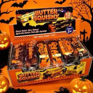 Halloween Butter Large Slow Rising Squeezy Squishy Toy 22cm
